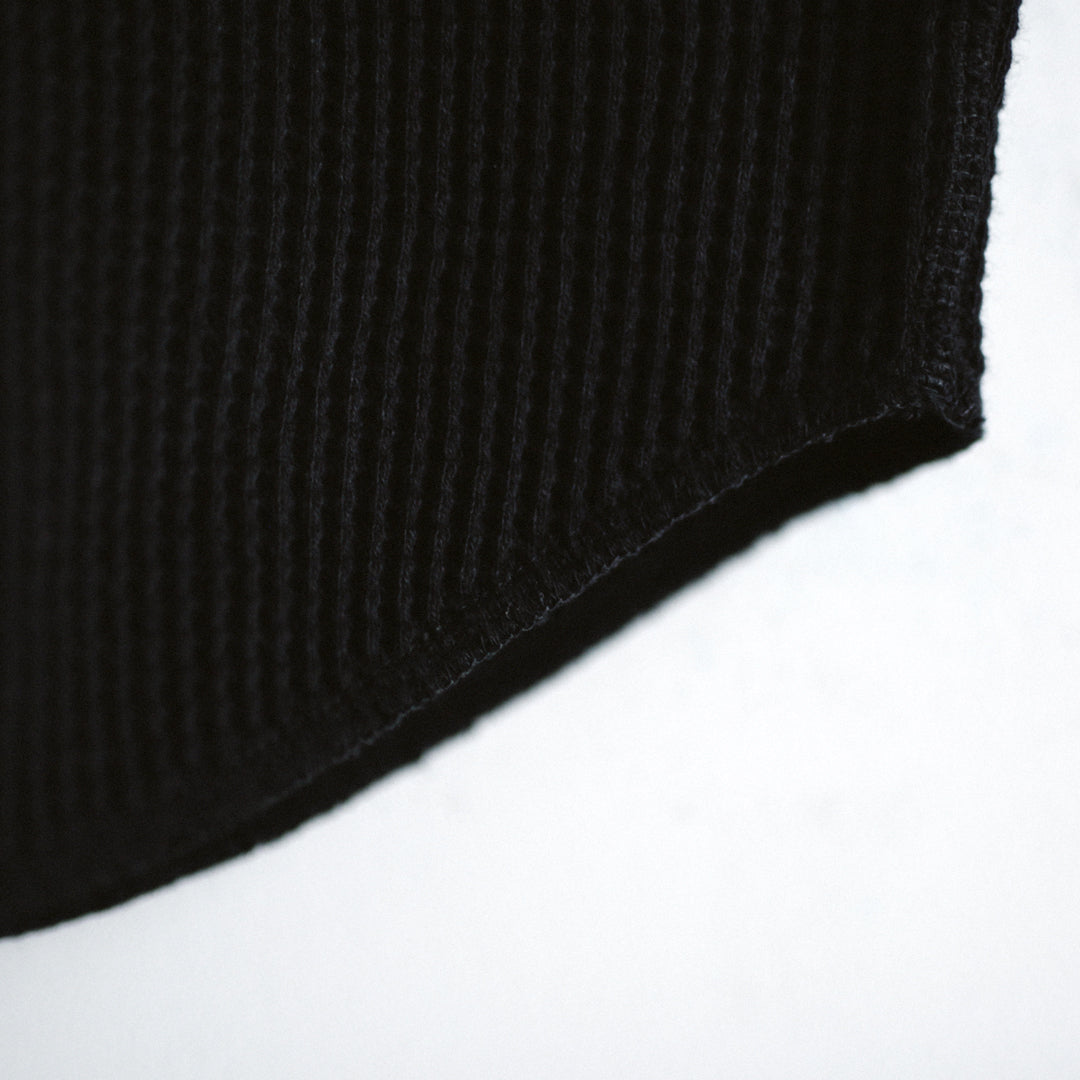 Classic Col. / Heavyweight waffle long sleeve