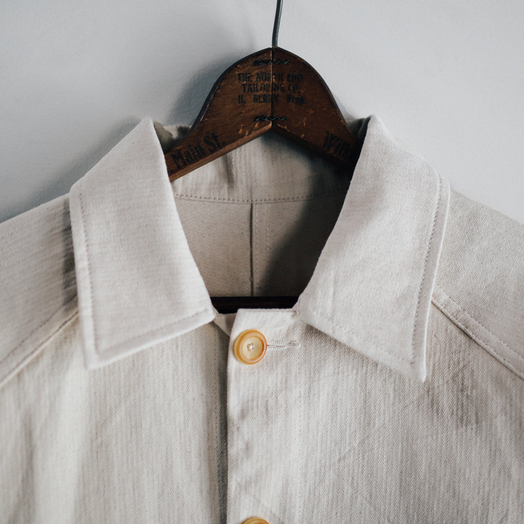 【アウトレット】Herringbone Col. / Coverall Jacket
