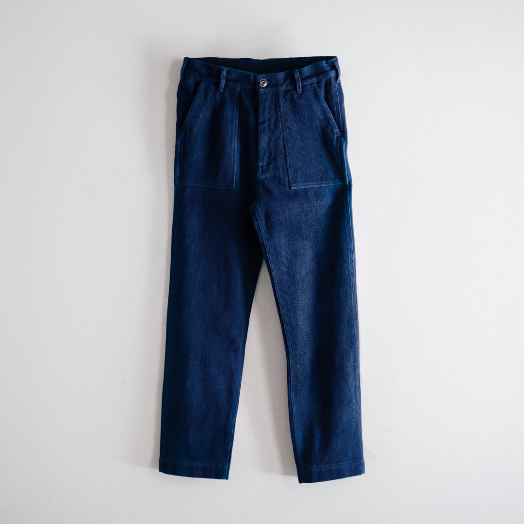 Limited Edition Col. / Sashiko Indigo Heavy weight Work Pants