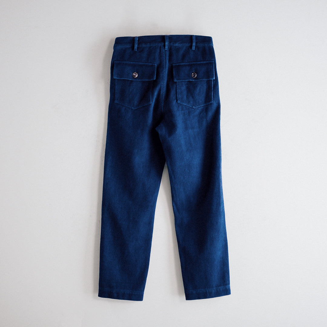 Limited Edition Col. / Sashiko Indigo Heavy weight Work Pants