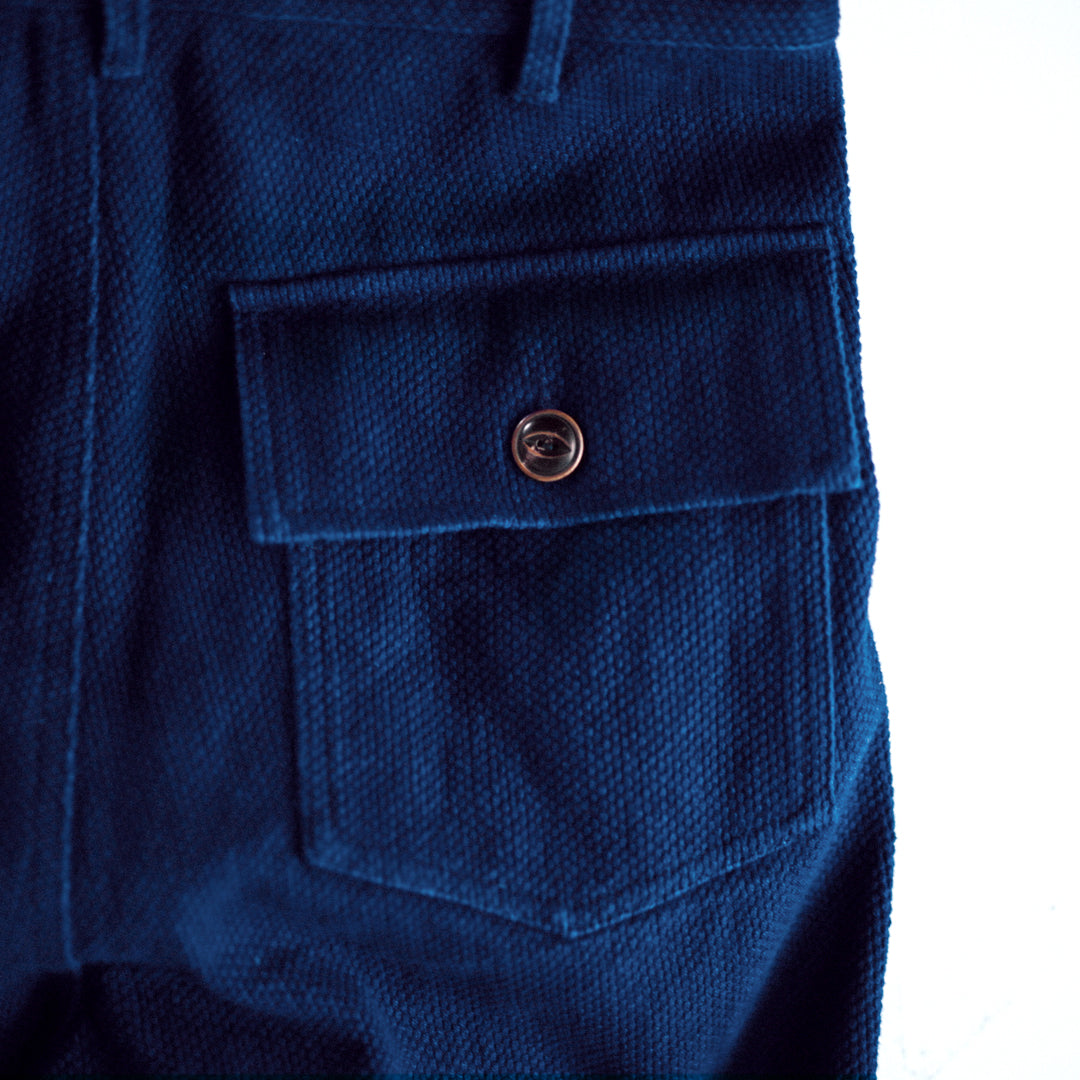 Sashiko Indigo Dye Col. / Heavy weight Work Pants