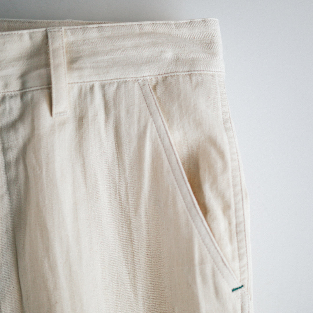 Herringbone Col. / Work Pants