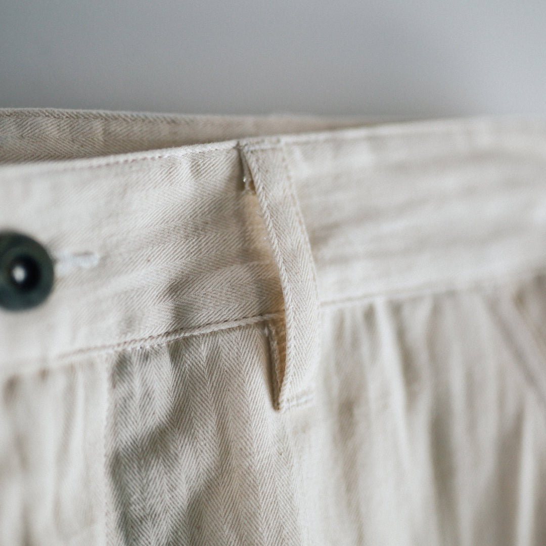 Herringbone Col. / Work Pants