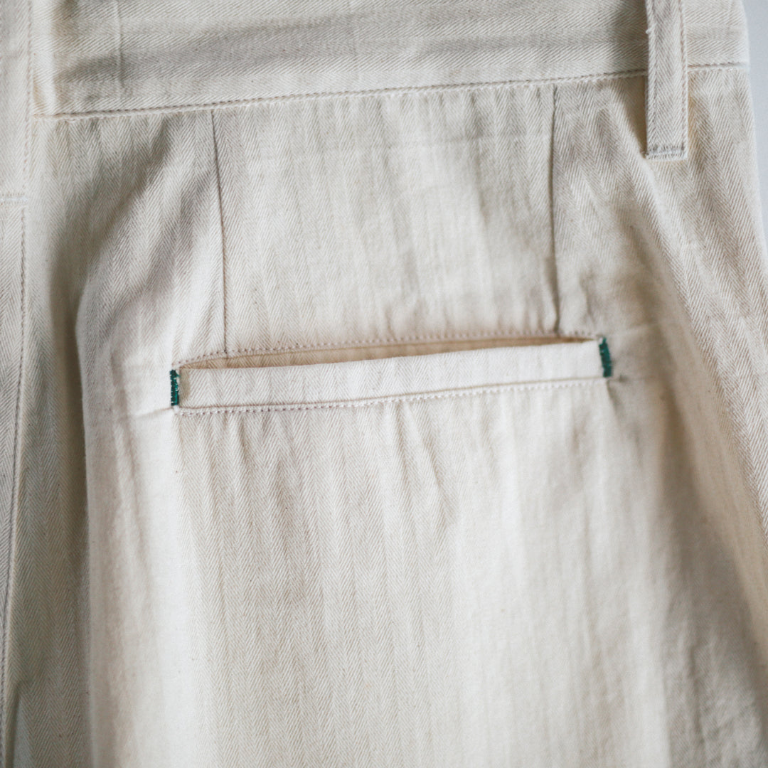 Herringbone Col. / Work Pants