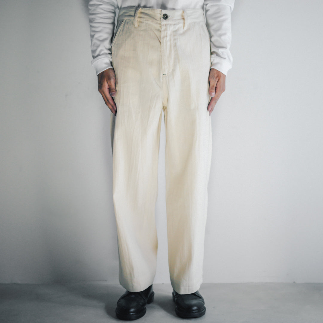 Herringbone Col. / Work Pants