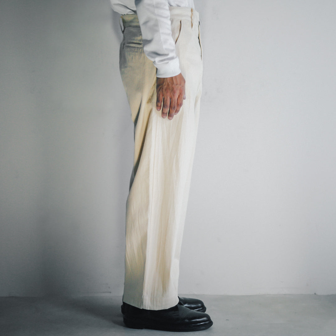 Herringbone Col. / Work Pants