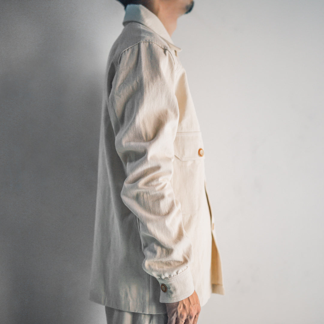 【アウトレット】Herringbone Col. / Coverall Jacket