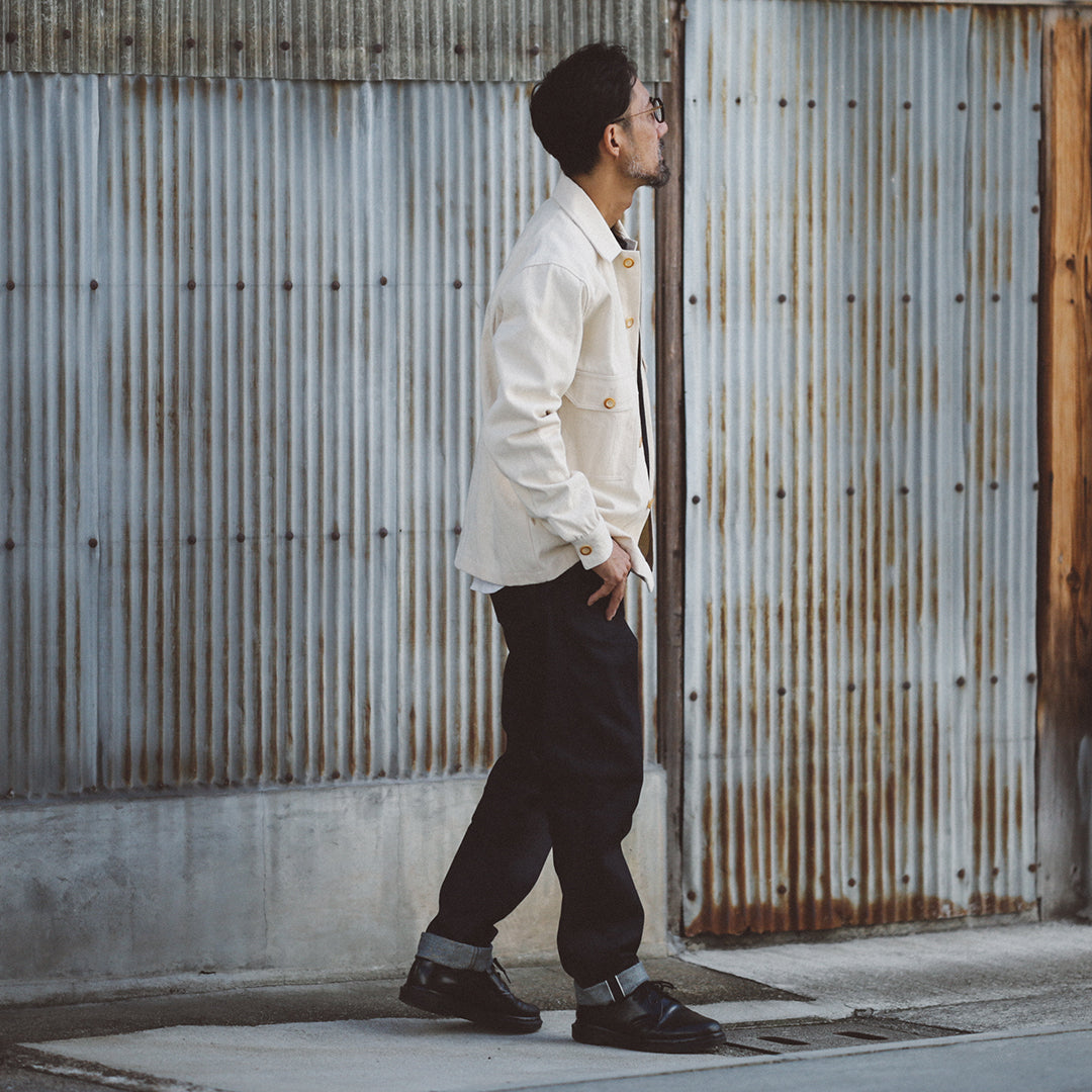 【アウトレット】Herringbone Col. / Coverall Jacket