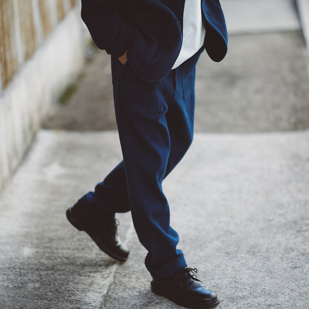 Limited Edition Col. / Sashiko Indigo Heavy weight Work Pants
