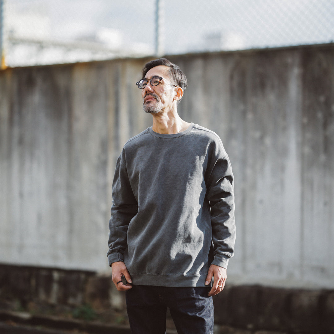 【アウトレット】Classic Col. / Garment dye Sweat