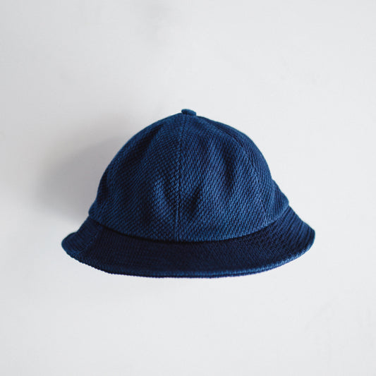 Sashiko Indigo Dye Col. / Heavy weight Metro Hat