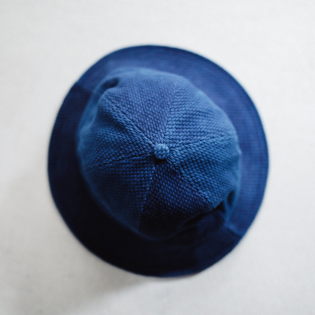 Sashiko Indigo Dye Col. / Heavy weight Metro Hat