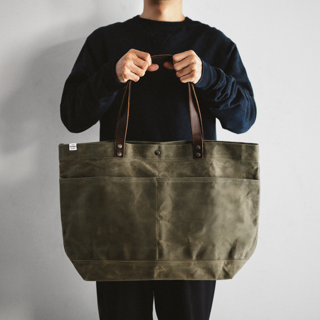 Classic Col. / Oil Canvas Tote Bag