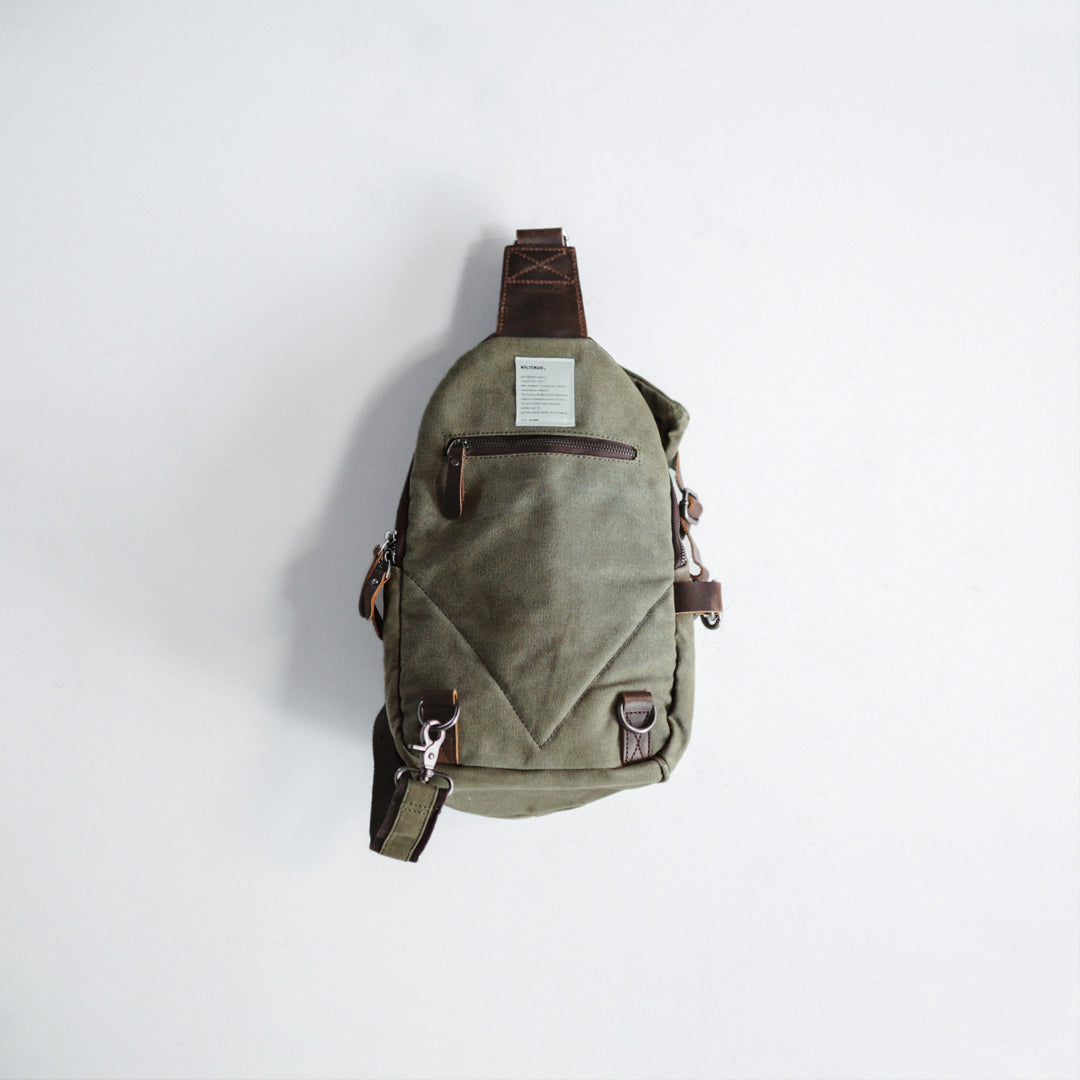 Classic Col. / Oil Canvas Body Bag