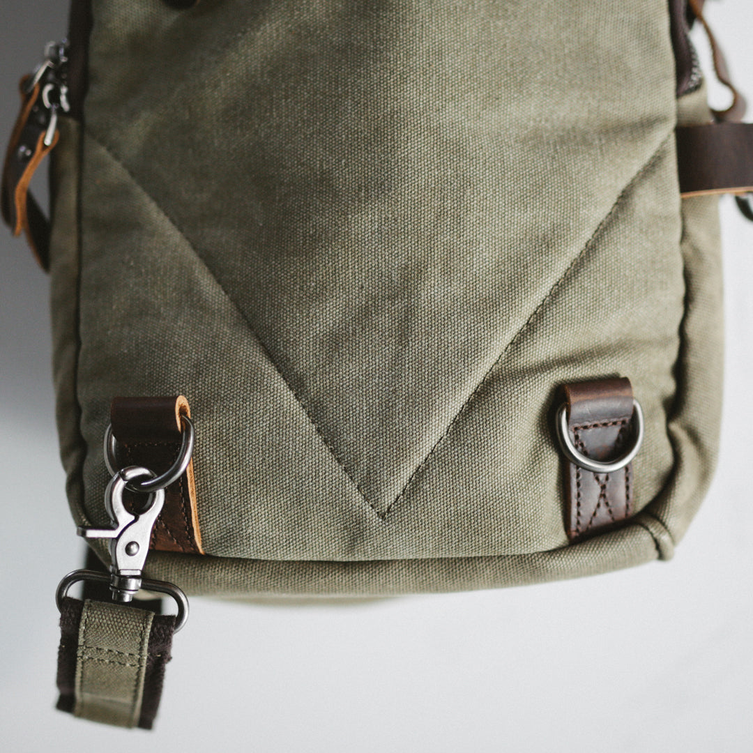 Classic Col. / Oil Canvas Body Bag