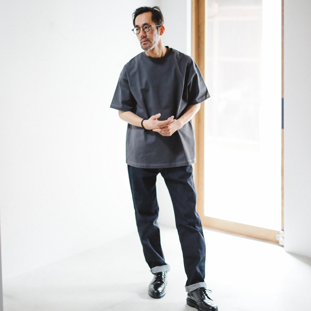 Classic Col. / 11.3oz Heavy weight BIG silhouette T-shirt