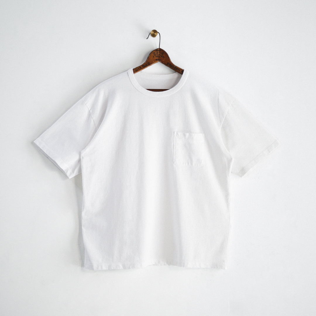 Classic Col. / BIG Silhouette Crewneck Pocket T-shirt