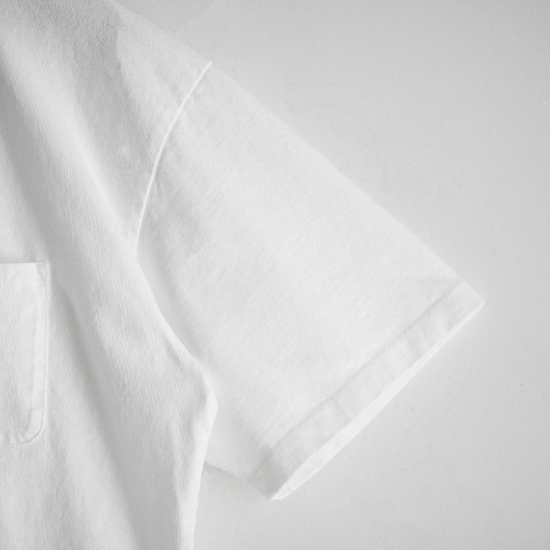 Classic Col. / BIG Silhouette Crewneck Pocket T-shirt
