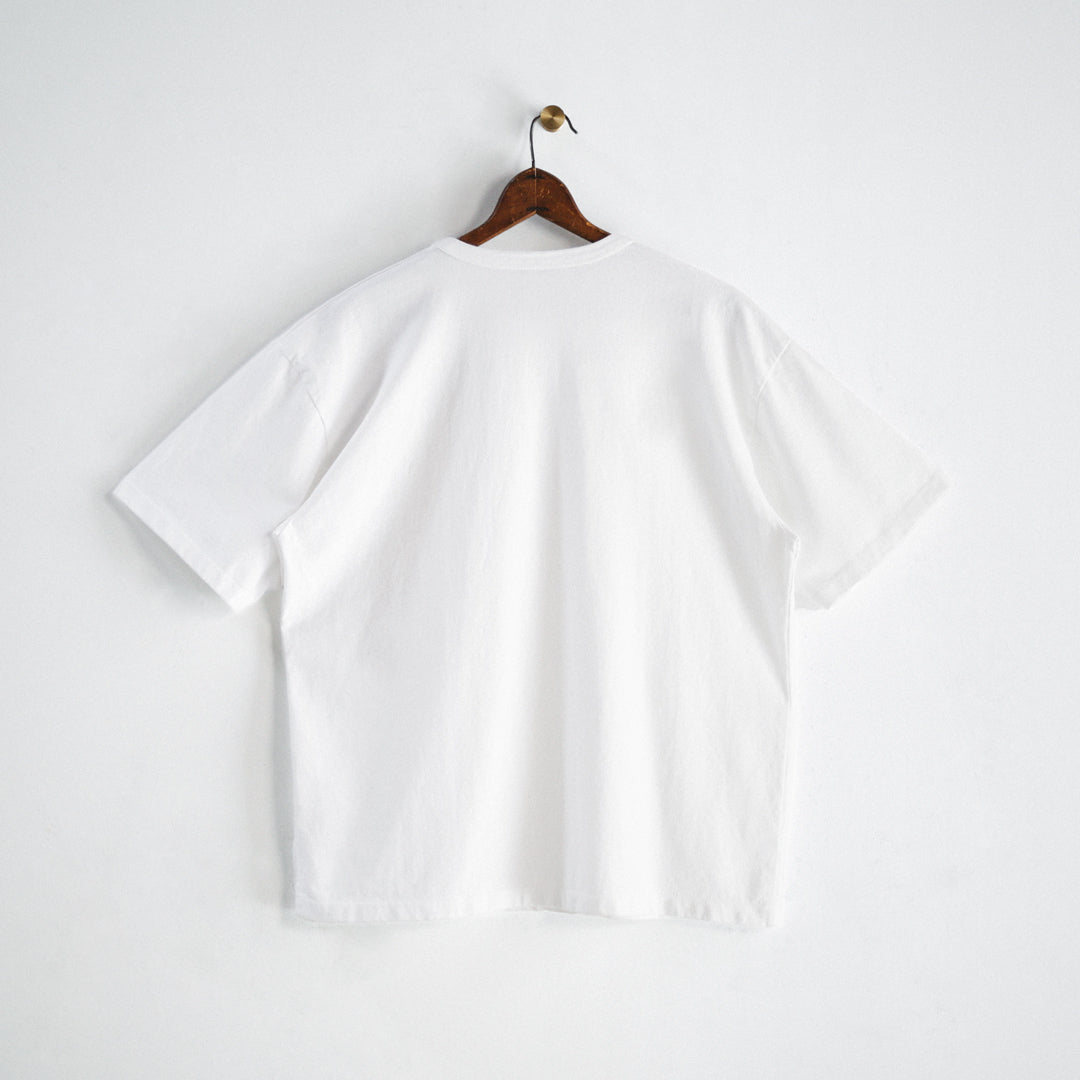 Classic Col. / BIG Silhouette Crewneck Pocket T-shirt