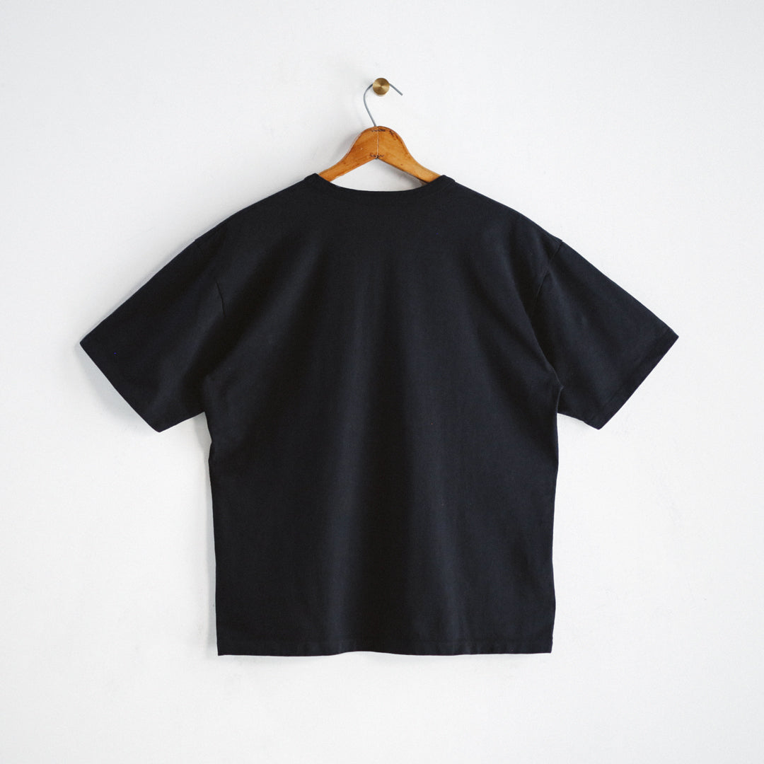 Classic Col. / BIG Silhouette Crewneck Pocket T-shirt