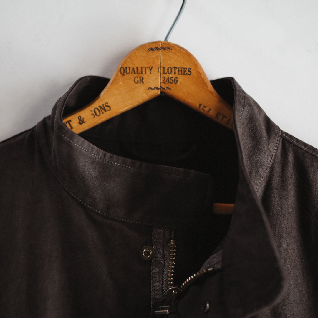 Limited Edition Col. / 8.5oz "Amami Doro-Zome" Back Satin Mods Coat