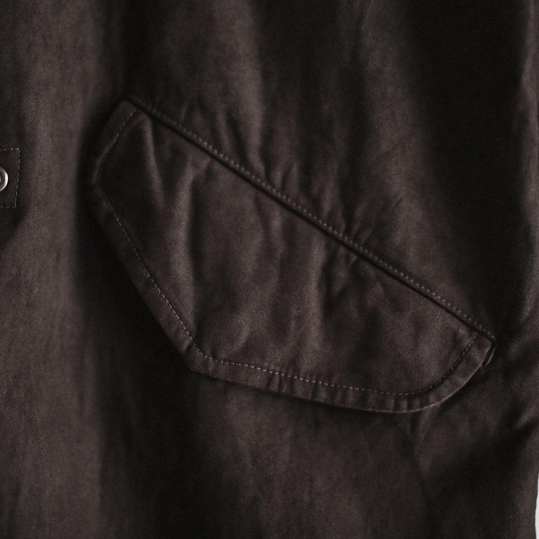Limited Edition Col. / 8.5oz "Amami Doro-Zome" Back Satin Mods Coat