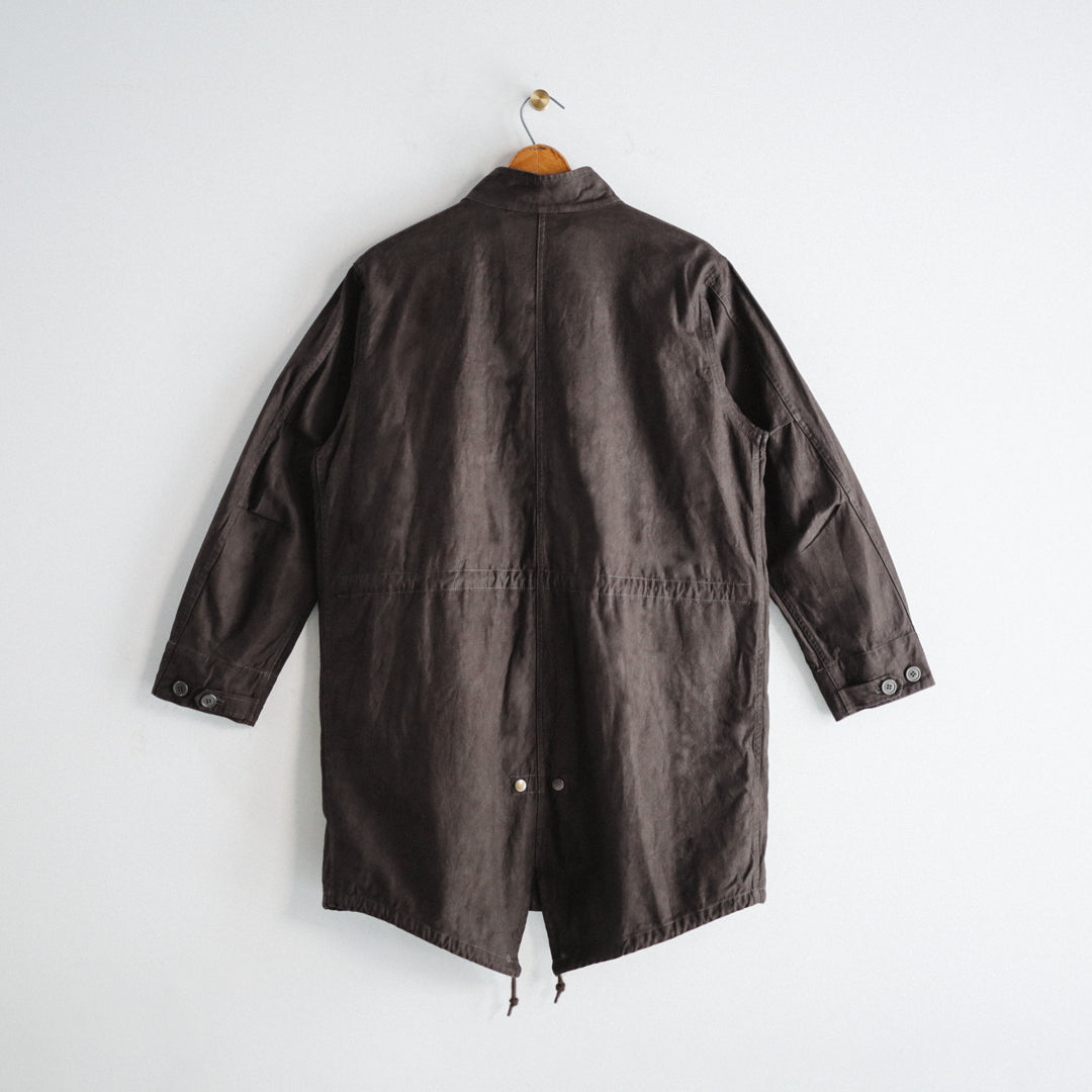 Limited Edition Col. / 8.5oz "Amami Doro-Zome" Back Satin Mods Coat