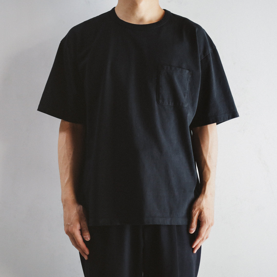 【アウトレット】Classic Col. / 10oz BIG Silhouette Crewneck Pocket T-shirt