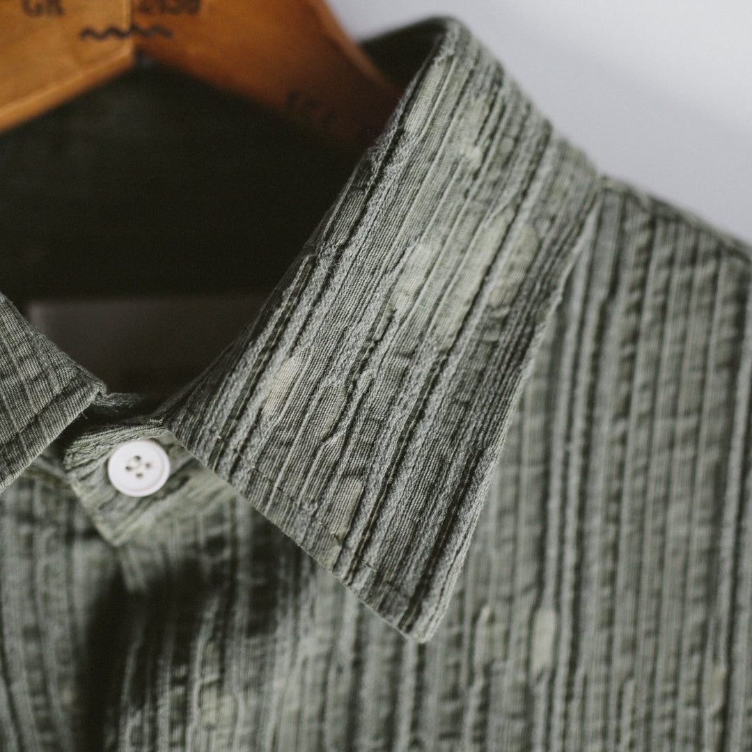 Classic Col. / Cotton Linen Shirt S/S
