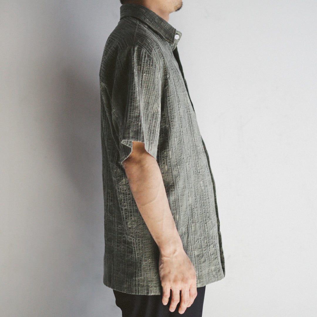 Classic Col. / Cotton Linen Shirt S/S