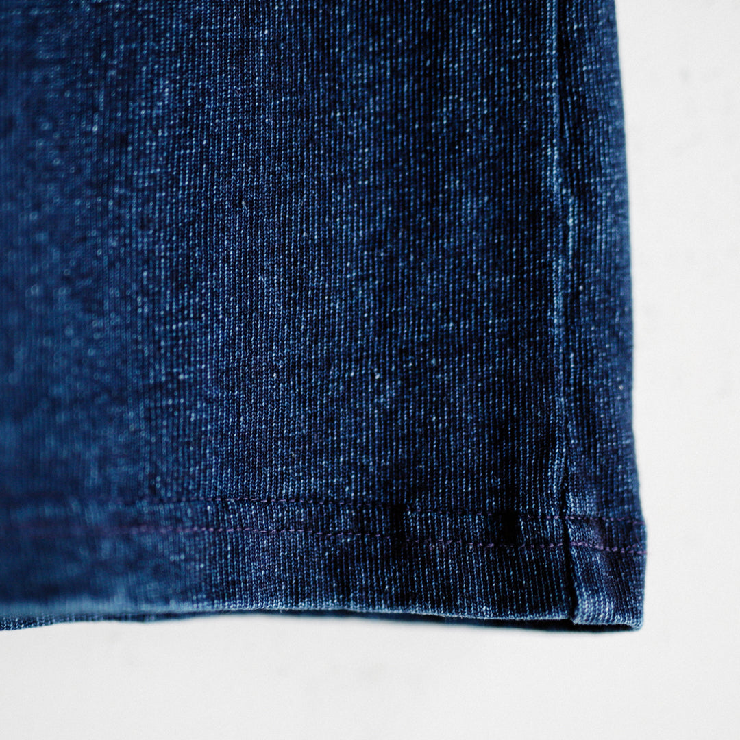 Limited Edition Col. / 10oz Indigo Dyed V-Gazette T-Shirt