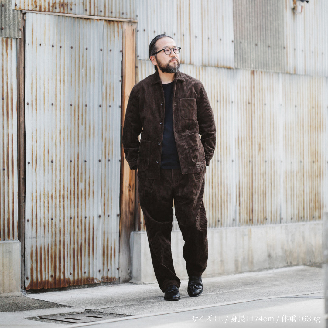 Limited Edition Col. / " Extra-Wide Corduroy " Coverall