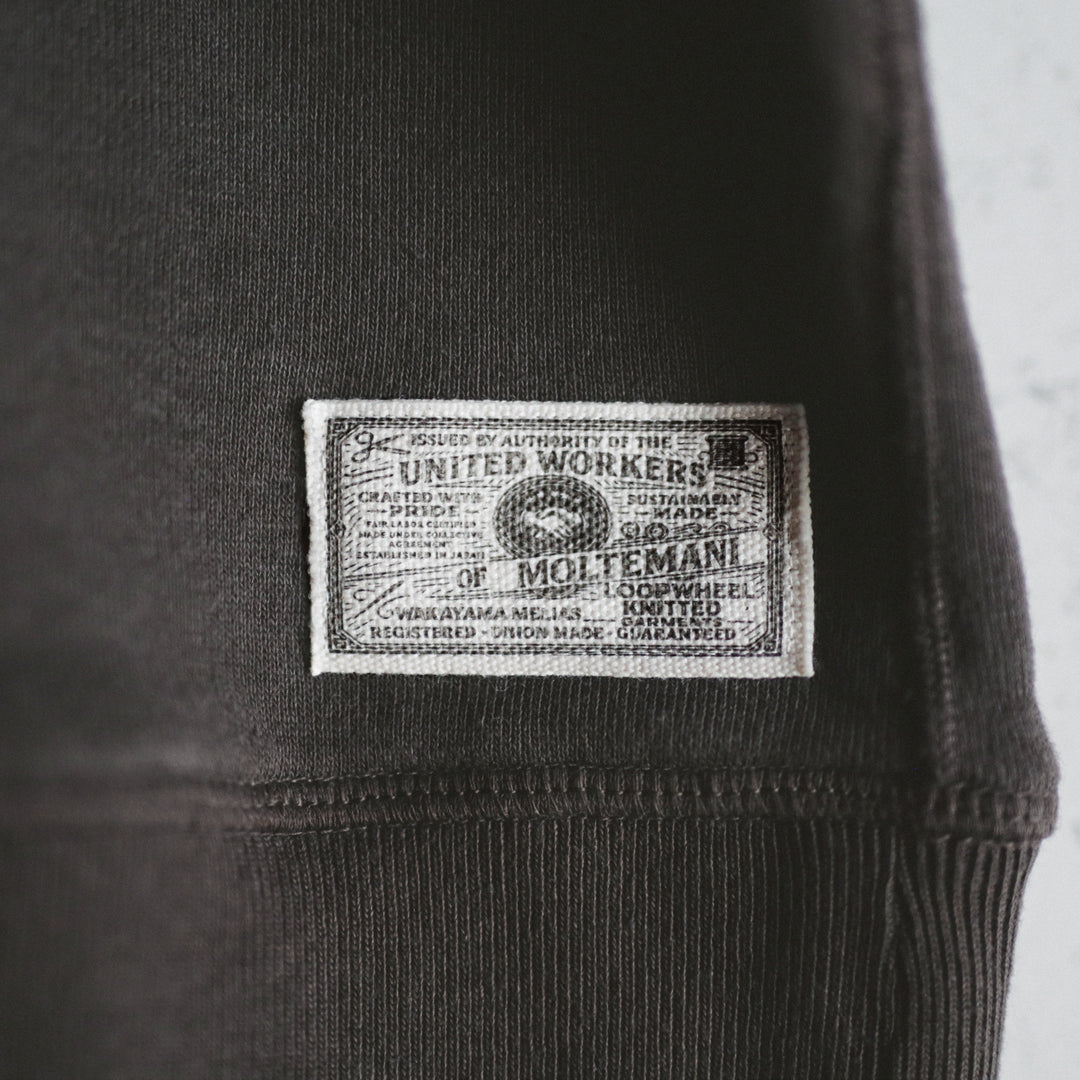 Exclusive Col. / 12oz Wakayama " Tsuri-Ami " Sweat / Garment Dye