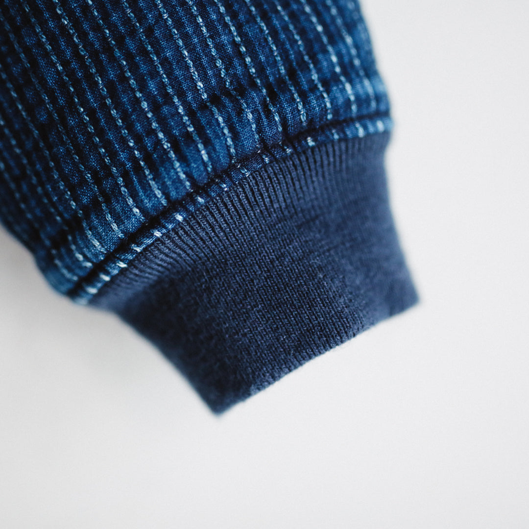 Limited Edition Col. / Okayama Indigo Sashiko Bomber Jacket