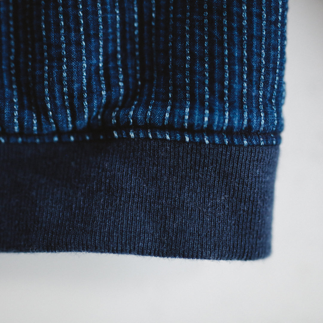 Limited Edition Col. / Okayama Indigo Sashiko Bomber Jacket