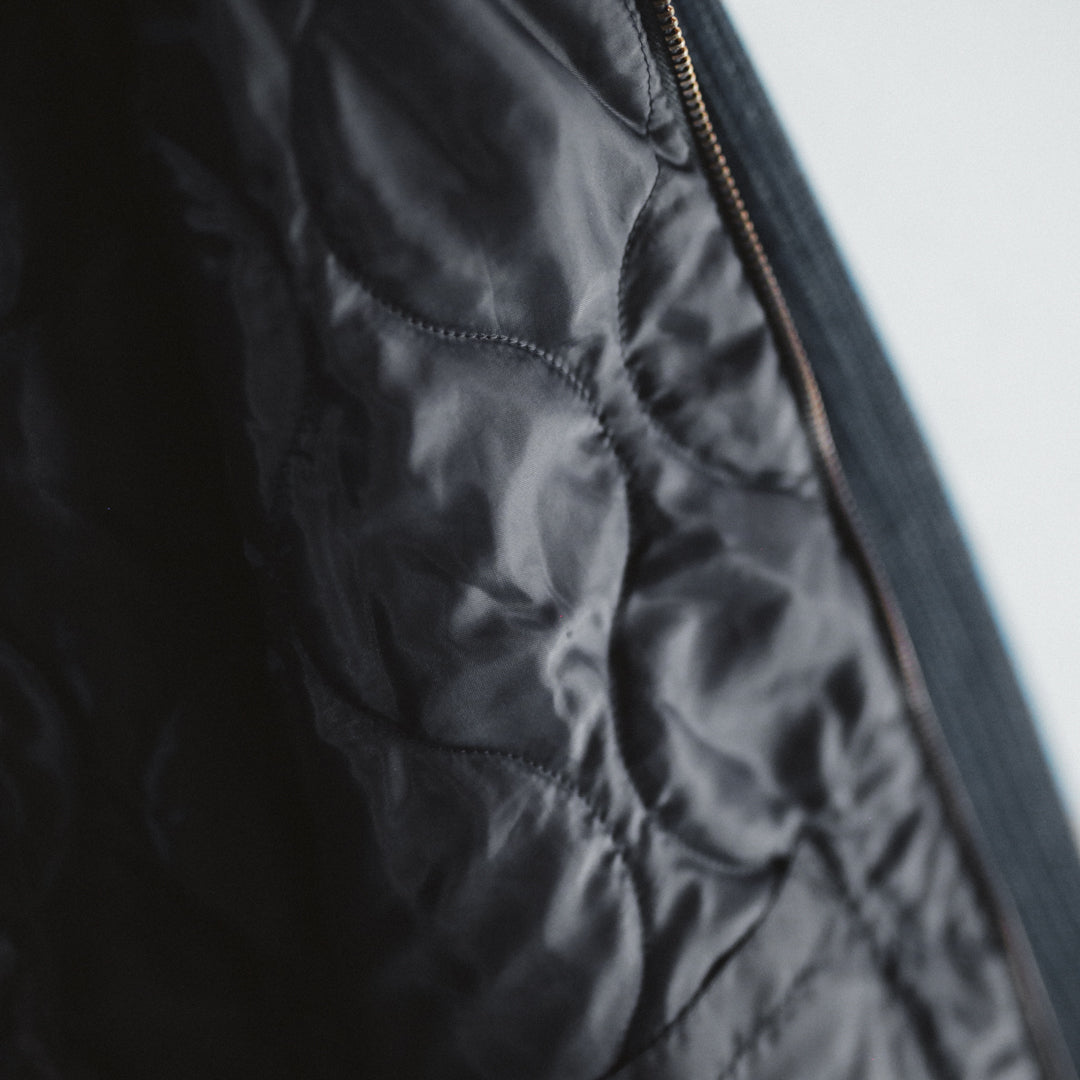 Limited Edition Col. / "Amami Doro-Zome" Sashiko Bomber Jacket