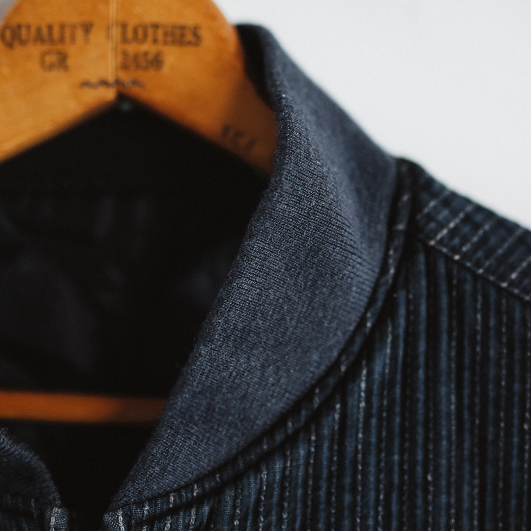 Limited Edition Col. / "Amami Doro-Zome" Sashiko Bomber Jacket