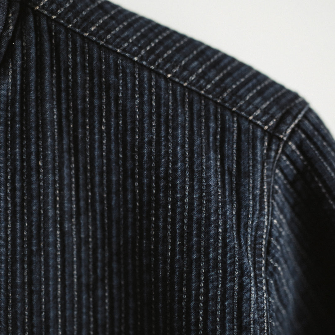 Limited Edition Col. / "Amami Doro-Zome" Sashiko Bomber Jacket