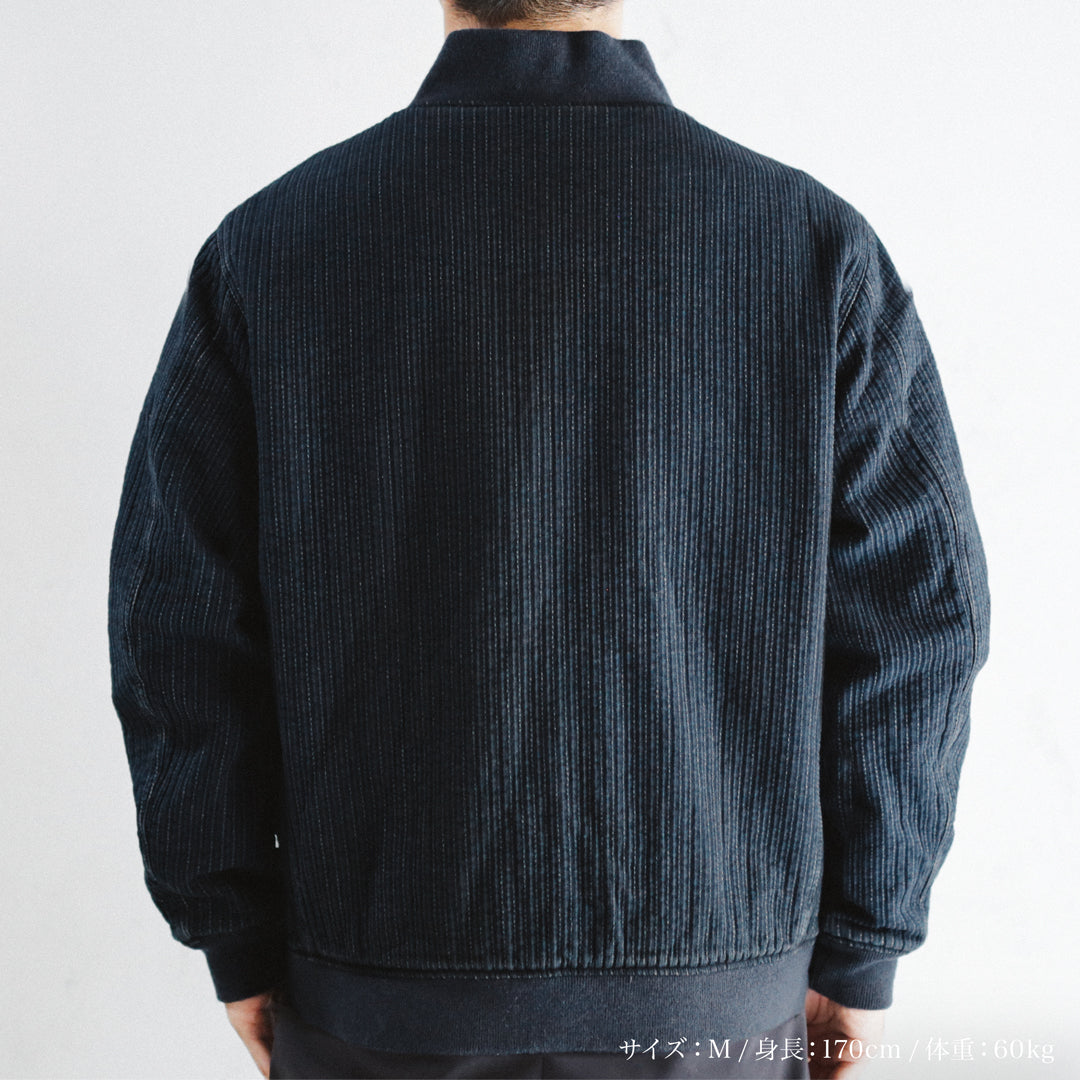 Limited Edition Col. / "Amami Doro-Zome" Sashiko Bomber Jacket