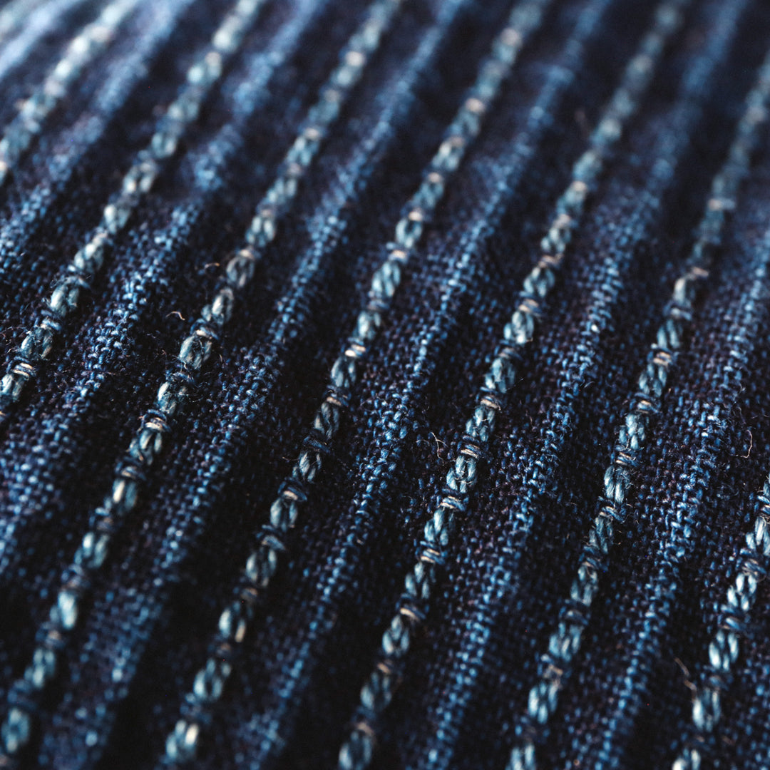 Limited Edition Col. / Okayama Indigo Sashiko Bomber Jacket
