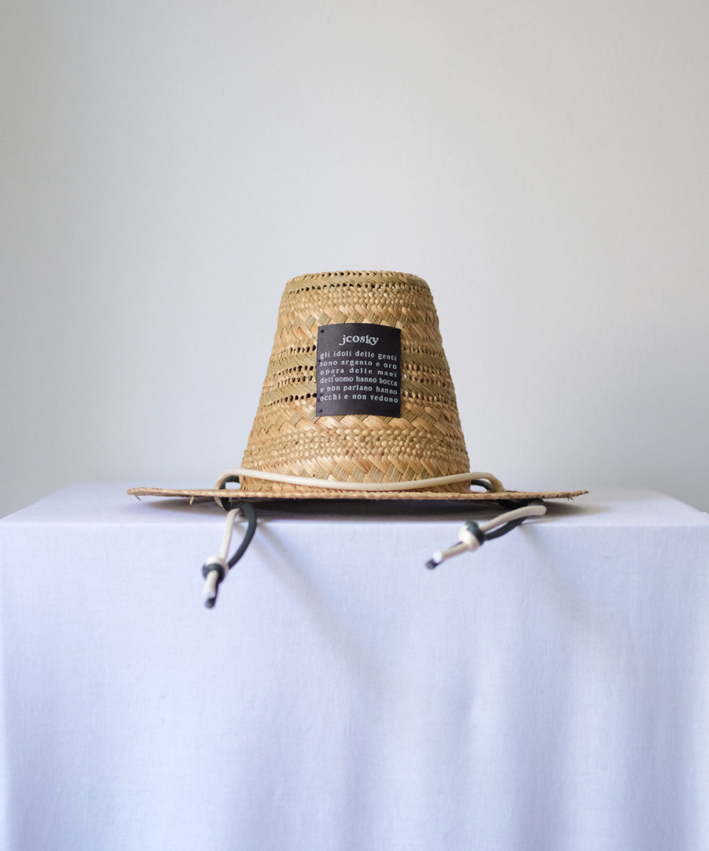 Italian Artisans Col. / Straw Hat / Pineapple Peels