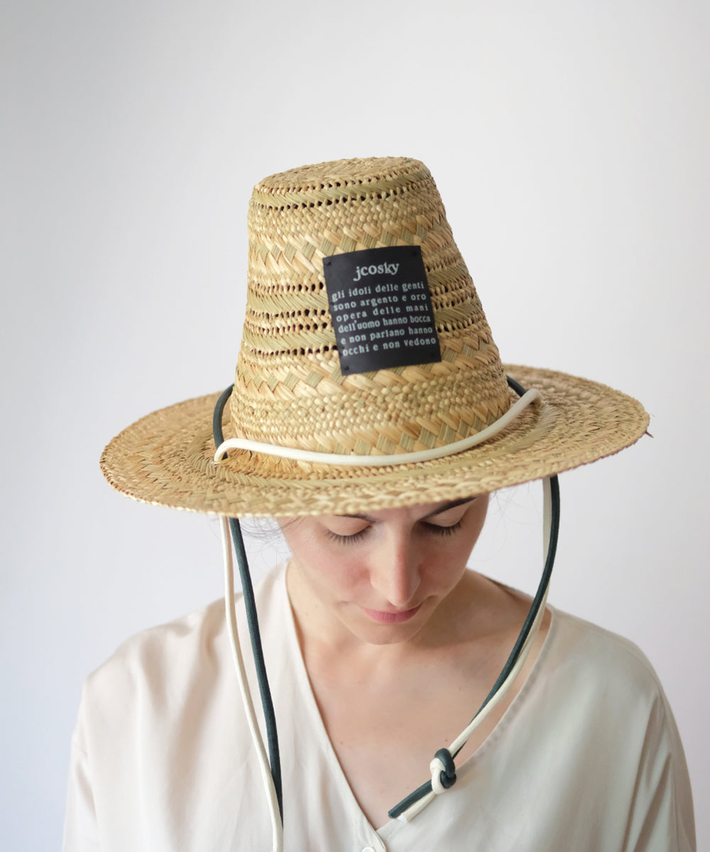Italian Artisans Col. / Straw Hat / Pineapple Peels
