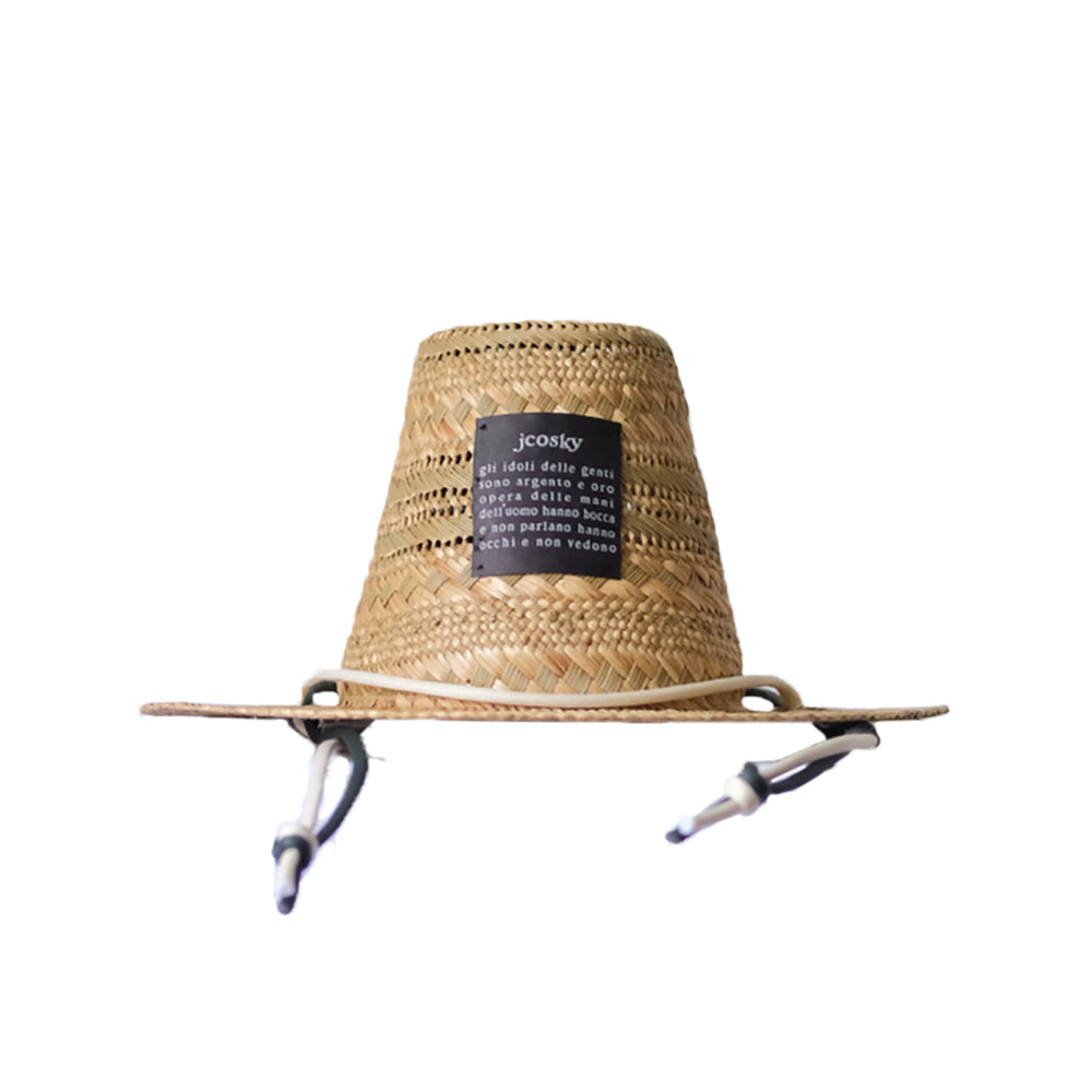 Italian Artisans Col. / Straw Hat / Pineapple Peels
