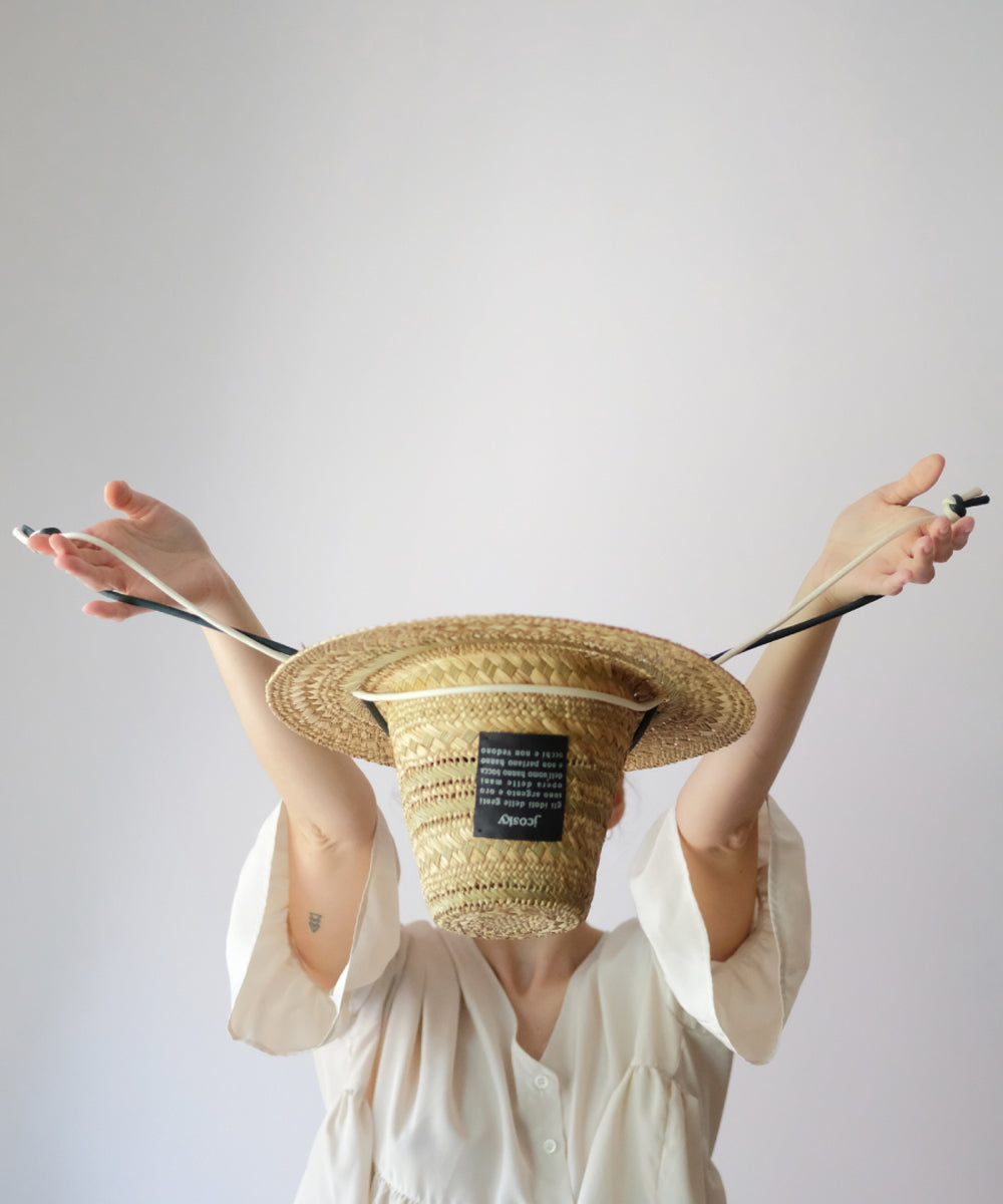 Italian Artisans Col. / Straw Hat / Pineapple Peels