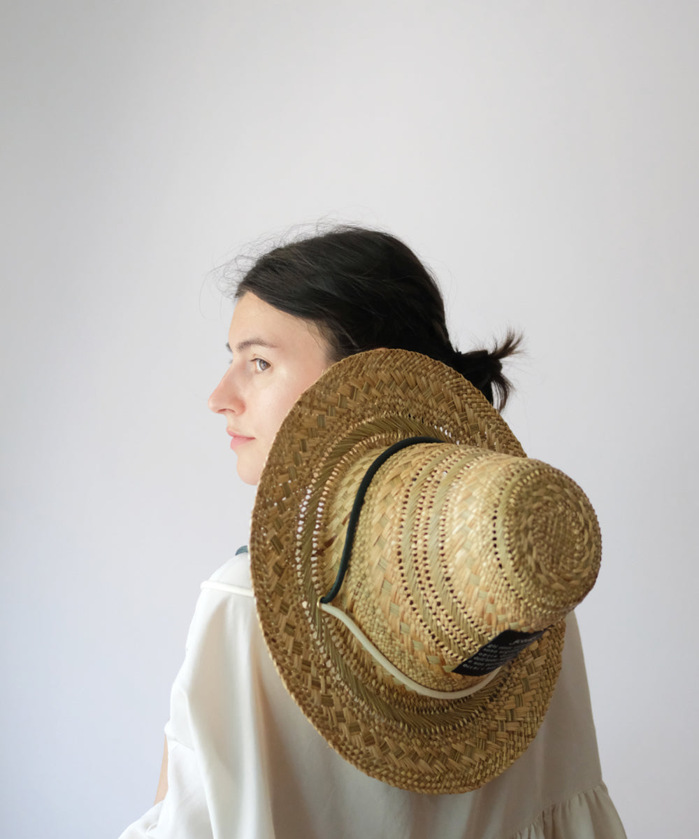 Italian Artisans Col. / Straw Hat / Pineapple Peels