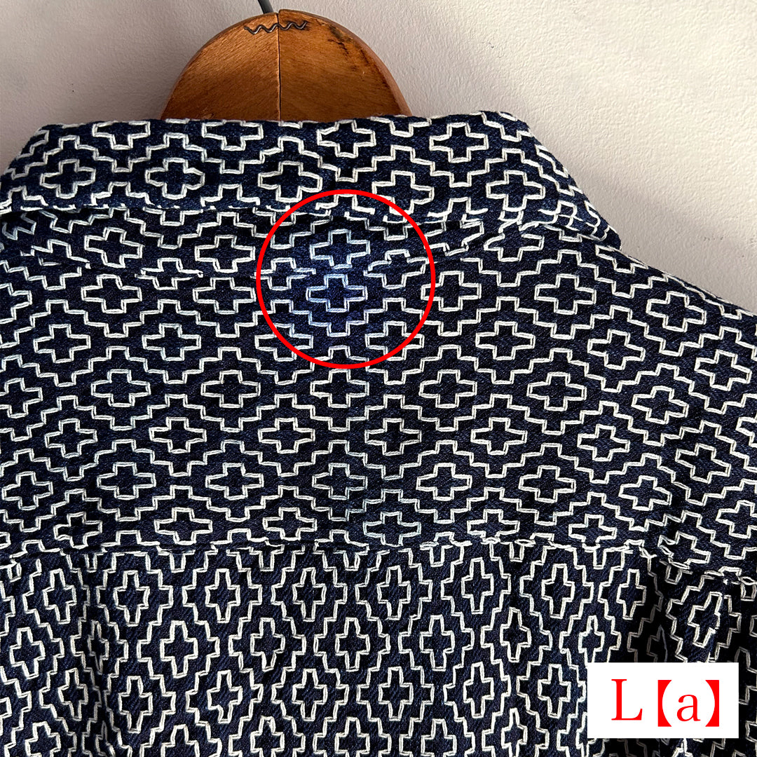 【アウトレット】Limited Edition Col. / Sashiko Open Collar Shirt