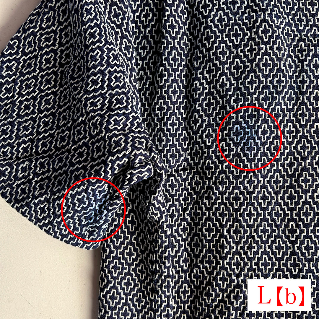 【アウトレット】Limited Edition Col. / Sashiko Open Collar Shirt