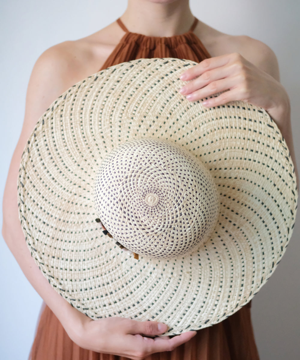 Italian Artisans Col. / Wide Brim Hat / Panama