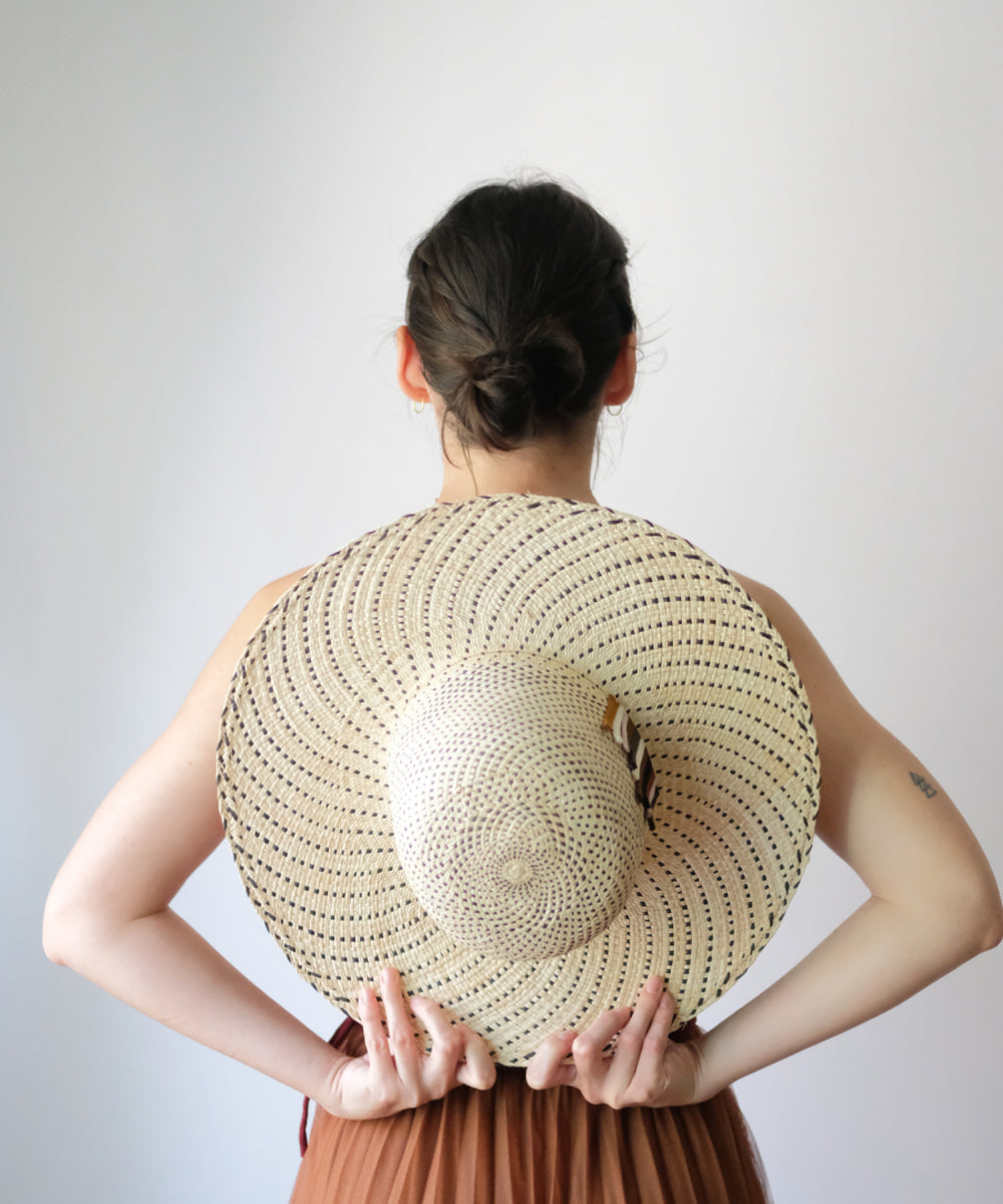 Italian Artisans Col. / Wide Brim Hat / Panama