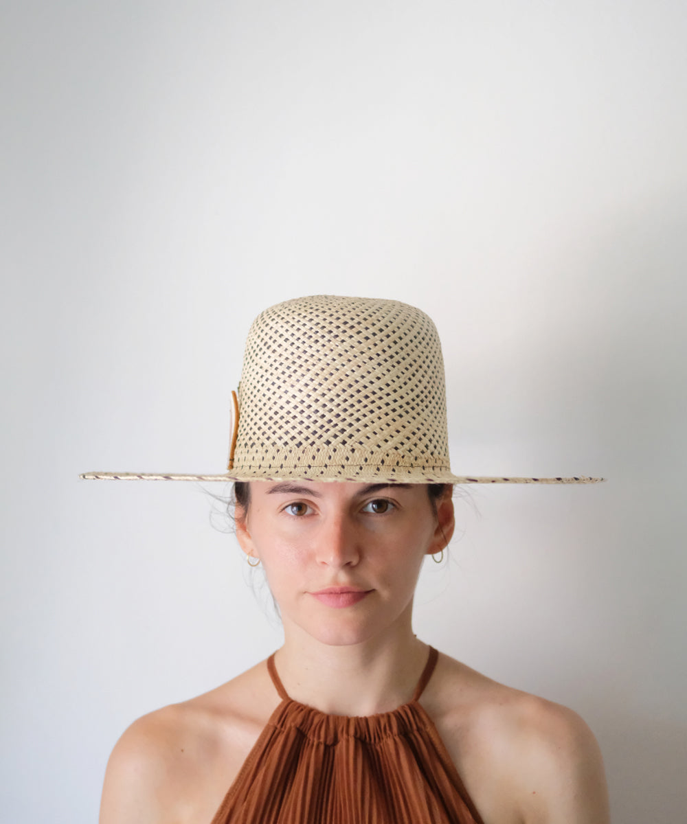 Italian Artisans Col. / Wide Brim Hat / Panama
